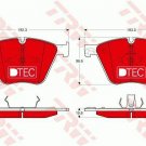 TRW GDB1964DTE Brake Pad Set, disc brake for BMW