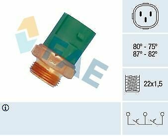 FAE 38165 Temperature Switch, radiator fan for VW