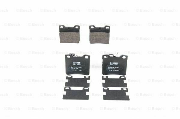 BOSCH 0986494055 Brake Pad Set, disc brake for PEUGEOT