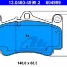 ATE 13.0460-4999.2 Brake Pad Set, disc brake for PORSCHE