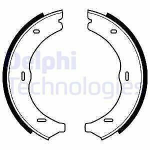 DELPHI LS1967 Brake Shoe Set, parking brake for MERCEDES-BENZ