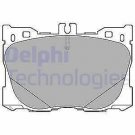 DELPHI LP3276 Brake Pad Set, disc brake for MERCEDES-BENZ