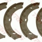 TRW GS8741 Brake Shoe Set, parking brake for MERCEDES-BENZ