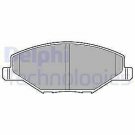 DELPHI LP2444 Brake Pad Set, disc brake for SKODA, VW
