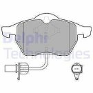 DELPHI LP1672 Brake Pad Set, disc brake for AUDI, SEAT, SKODA, VW