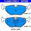 ATE 13.0460-7090.2 Brake Pad Set, disc brake for BMW