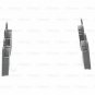 BOSCH 0986460965 Brake Pad Set, disc brake for CHRYSLER, MERCEDES-BENZ