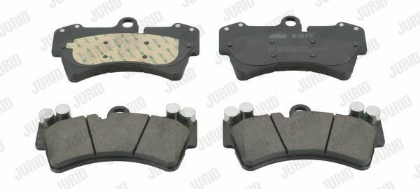 JURID 573282JC Brake Pad Set, disc brake for AUDI, PORSCHE, VW
