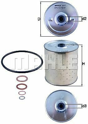 MAHLE OX 85D Oil Filter for MERCEDES-BENZ