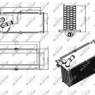 NRF 30292 Intercooler, charger for AUDI, SEAT, SKODA, VW