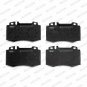 FERODO FDB1661 Brake Pad Set, disc brake for MERCEDES-BENZ