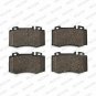 FERODO FDB1661 Brake Pad Set, disc brake for MERCEDES-BENZ