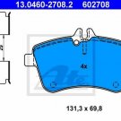 ATE 13.0460-2708.2 Brake Pad Set, disc brake for MERCEDES-BENZ