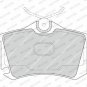 FERODO FDB1637 Brake Pad Set, disc brake for AUDI, SEAT, VW