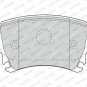 FERODO FDB1636 Brake Pad Set, disc brake for AUDI, SEAT, SKODA, VW