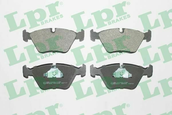 LPR 05P296 Brake Pad Set, disc brake for BMW