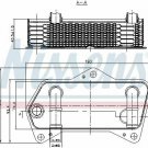 NISSENS 90653 Oil Cooler, automatic transmission for AUDI, SEAT, SKODA, VW