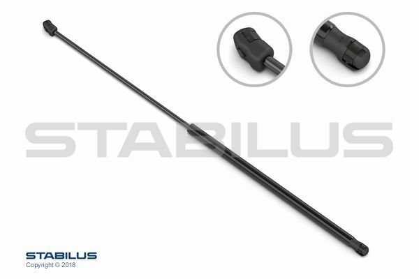 STABILUS 023967 Gas Spring, boot-/cargo area for AUDI
