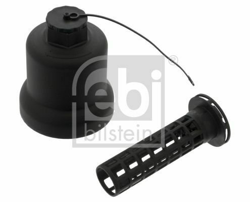 FEBI 49633 Cover, oil filter housing for AUDI, SEAT, SKODA, VW