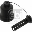 FEBI 49633 Cover, oil filter housing for AUDI, SEAT, SKODA, VW
