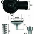 MAHLE TI22087D Thermostat, coolant for SEAT, SKODA, VW