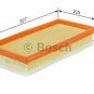 BOSCH 1457433300 Air Filter for VOLVO