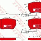 TRW GDB1307DTE Brake Pad Set, disc brake for AUDI, SEAT, SKODA, VW