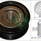 INA 532067110 Deflection/Guide Pulley, v-ribbed belt for INFINITI, MERCEDES-BENZ