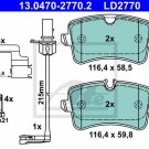 ATE 13.0470-2770.2 Brake Pad Set, disc brake for AUDI, PORSCHE