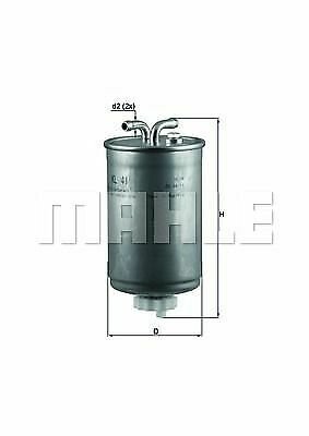 MAHLE KL 41 Fuel filter for HONDA, SEAT, VW