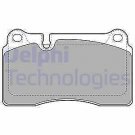 DELPHI LP2012 Brake Pad Set, disc brake for AUDI, CUPRA, SEAT, VW