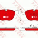 TRW GDB1726DTE Brake Pad Set, disc brake for BMW