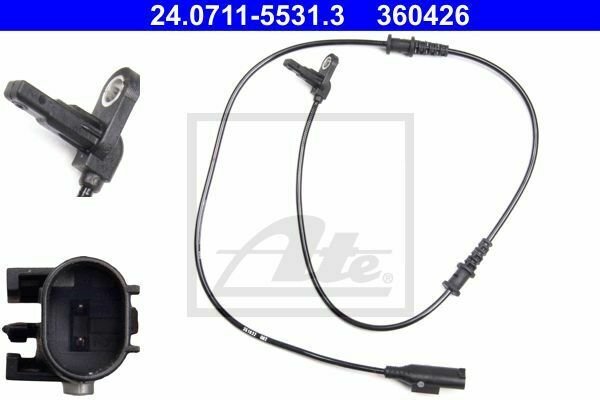 ATE 24.0711-5531.3 Sensor, wheel speed for MERCEDES-BENZ, VW