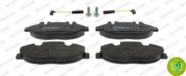 FERODO FVR1493 Brake Pad Set, disc brake for MERCEDES-BENZ