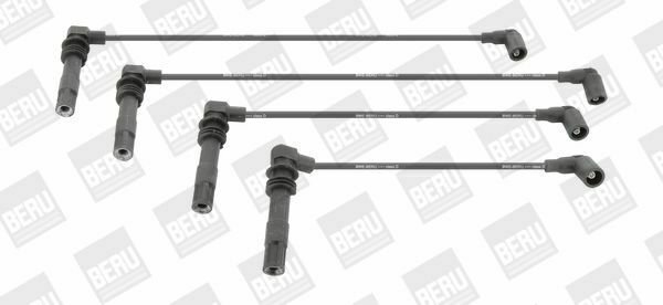 BERU ZEF 990 Ignition Cable Kit for AUDI, SEAT, SKODA, VW