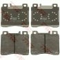 TRW GDB113 Brake Pad Set, disc brake for MERCEDES-BENZ