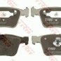 TRW GDB1675 Brake Pad Set, disc brake for MERCEDES-BENZ