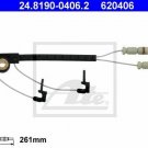 ATE 24.8190-0406.2 Warning Contact, brake pad wear for MERCEDES-BENZ, PUCH