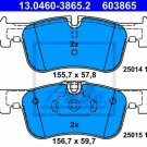 ATE 13.0460-3865.2 Brake Pad Set, disc brake for BMW