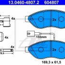 ATE 13.0460-4807.2 Brake Pad Set, disc brake for CITROËN, FIAT, PEUGEOT