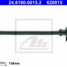 ATE 24.8190-0015.2 Warning Contact, brake pad wear for PORSCHE, VW