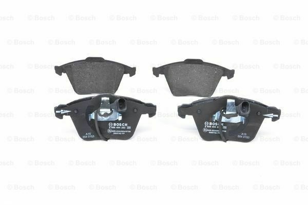 BOSCH 0986494283 Brake Pad Set, disc brake for AUDI