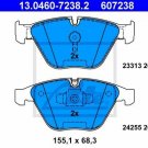 ATE 13.0460-7238.2 Brake Pad Set, disc brake for BMW