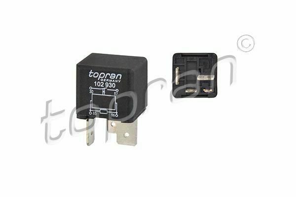 TOPRAN 102 930 Relay, fuel pump for AUDI, SEAT, SKODA, VW