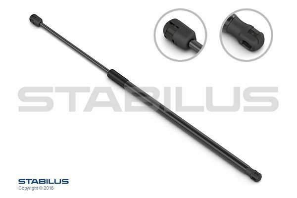 STABILUS 167812 Gas Spring, boot-/cargo area for AUDI