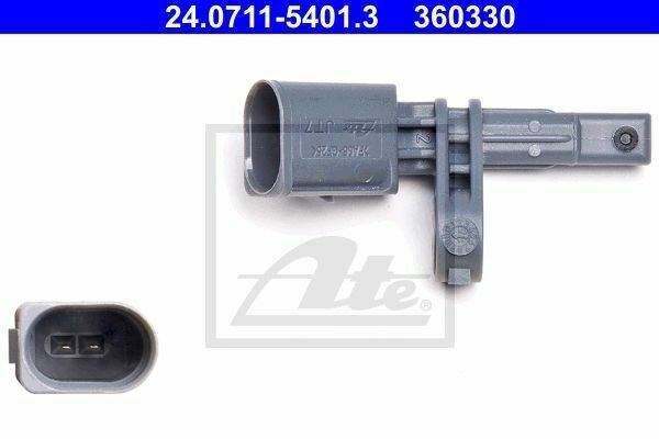 ATE 24.0711-5401.3 Sensor, wheel speed for AUDI, CUPRA, PORSCHE, SEAT, SKODA, VW