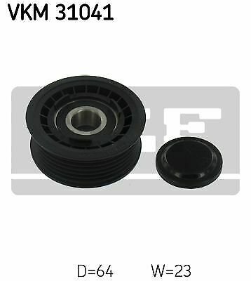 SKF VKM 31041 Deflection/Guide Pulley, v-ribbed belt for AUDI, CHRYSLER, DODGE,
