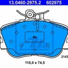 ATE 13.0460-2975.2 Brake Pad Set, disc brake for MERCEDES-BENZ