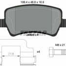 TEXTAR 2449601 Brake Pad Set, disc brake for LAND ROVER, VOLVO
