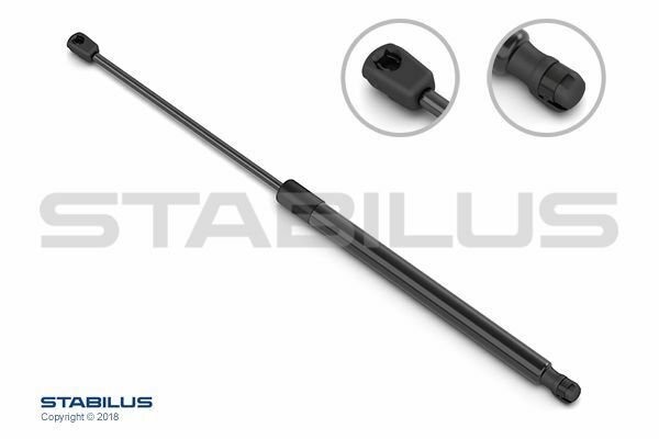 STABILUS 106389 Gas Spring, boot-/cargo area for AUDI